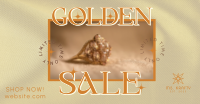 Jewelry Sale Linen Facebook Ad Image Preview