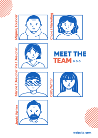 The Team Flyer Image Preview