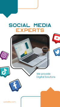 Social Media Experts Facebook story Image Preview