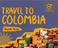 Travel to Colombia Paper Cutouts Facebook post Image Preview