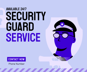 Security Guard Job Facebook post Image Preview