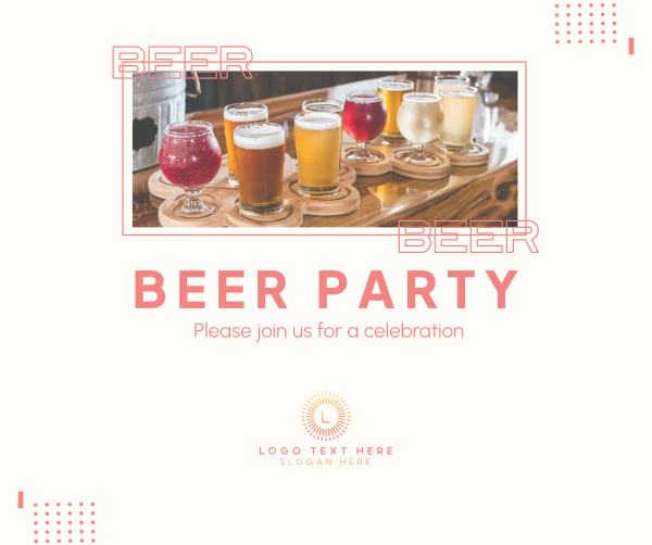Beer Party Facebook Post Design Image Preview