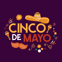 Mexican Festival Elements Instagram post | BrandCrowd Instagram post Maker