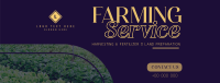 Farmland Exclusive Service Facebook Cover Design