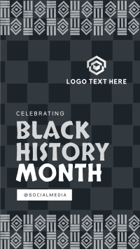 Black History Celebration Instagram story Image Preview