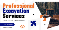 Professional Excavation Services Facebook Ad Design