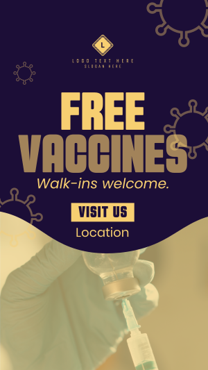 Free Vaccination For All Instagram story Image Preview