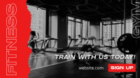 Train With Us Facebook Event Cover Design