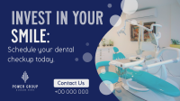 Dental Health Checkup Facebook Event Cover Design