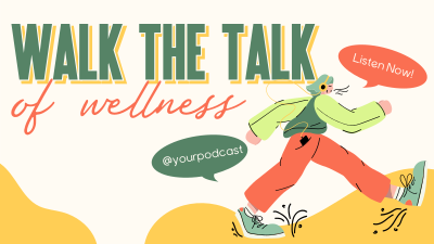 Walk Wellness Podcast Facebook event cover Image Preview