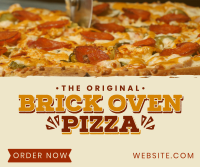 Fresh Oven Pizza Facebook Post Design