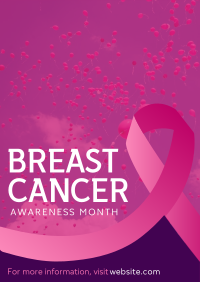 Cancer Awareness Campaign Poster Image Preview