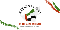 National UAE Flag Twitter post Image Preview
