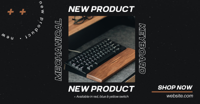 Mechanical Keyboard Facebook ad Image Preview