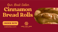 Best-seller Cinnamon Rolls Video Design