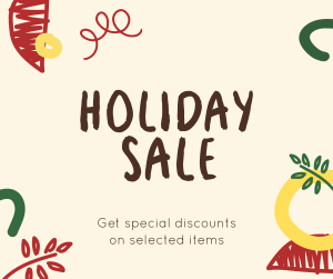 Holiday Sale Facebook post Image Preview