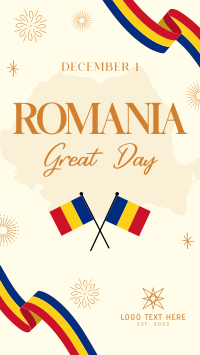 Romanian Great Day YouTube Short Design