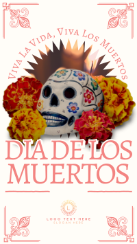 Elegant Dia De Muertos Instagram Reel Preview