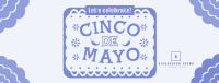 Cinco de Mayo Picado Greeting Facebook Cover Image Preview