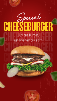 Special Cheeseburger Deal Instagram reel Image Preview