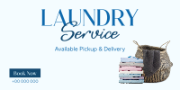 Laundry Delivery Services Twitter post Image Preview