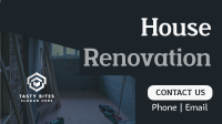 Simple Home Renovation Facebook Event Cover Image Preview