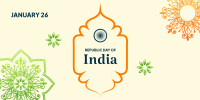 Happy Indian Republic Day Twitter Post Image Preview