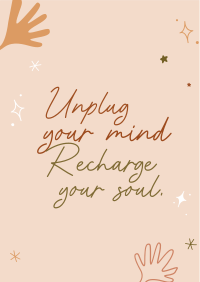 Unplug your mind Flyer Image Preview