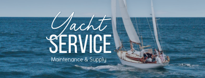 Yacht Maintenance Service Facebook cover Image Preview