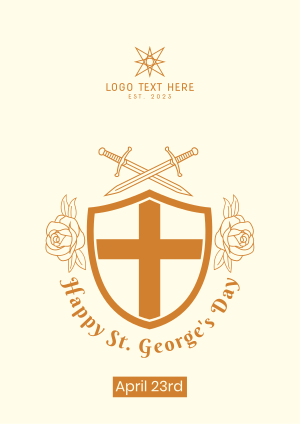St. George's Shield Flyer Image Preview