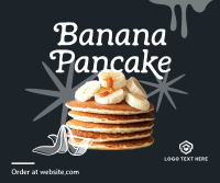 Order Banana Pancake Facebook Post Design