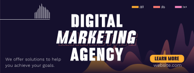 Digital Marketing Agency Facebook cover Image Preview
