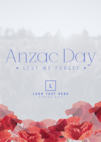 Anzac Flowers Flyer Image Preview