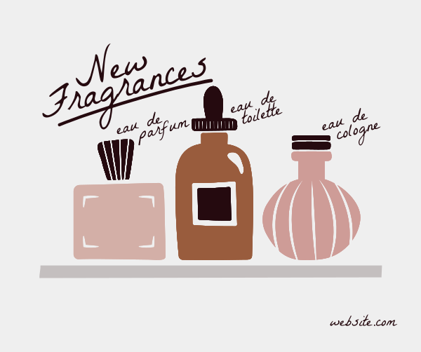 French Fragrance Facebook Post Design Image Preview