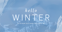 Winter Greeting Facebook ad Image Preview