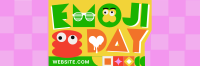 Emoji Day Greeting Twitter Header Image Preview