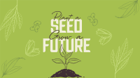 Earth Day Seed Planting Animation Image Preview