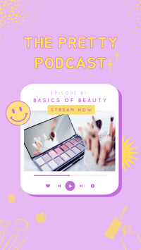 The Pretty Podcast Instagram Story Design