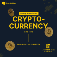Cryptocurrency Webinar Instagram post Image Preview