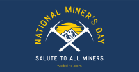 Salute to Miners Facebook Ad Design