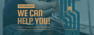 Pipes & Pliers Facebook cover Image Preview