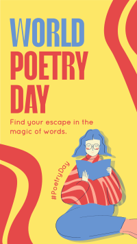 Poetry Reading Instagram story Image Preview