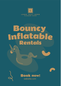Bouncy Inflatables Flyer Image Preview