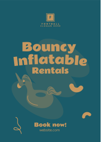 Bouncy Inflatables Flyer Image Preview