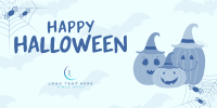 Quirky Halloween Twitter Post Design