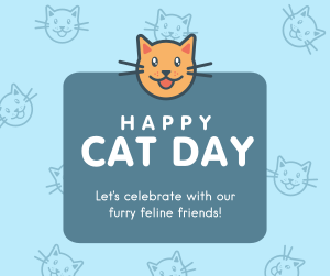 Cat Day Greeting Facebook post Image Preview