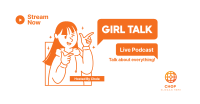 Girl Talk Facebook Ad Image Preview