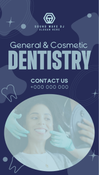 General & Cosmetic Dentistry Facebook Story Design