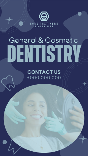 General & Cosmetic Dentistry Facebook story Image Preview