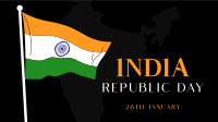 Indian Flag Raise Facebook Event Cover Design